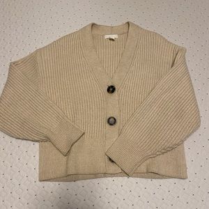 Knit cardigan